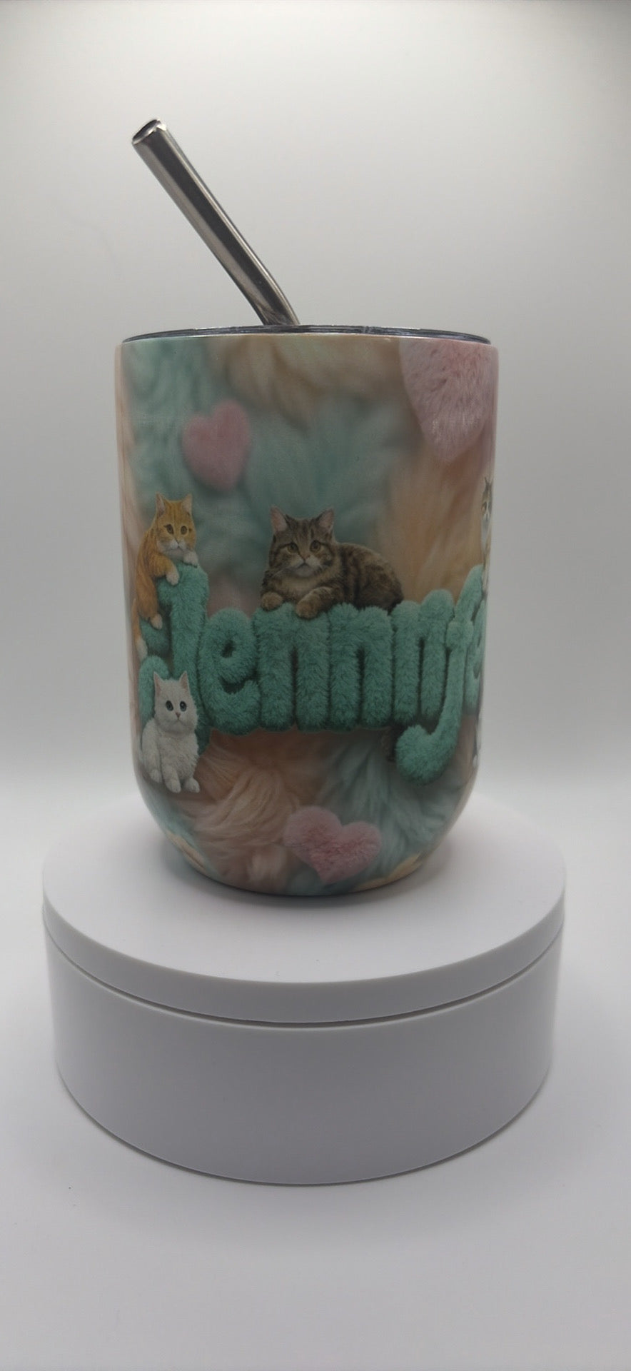 Custom Print Wine Tumbler By TheLabelRoom